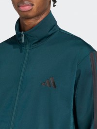 Костюм мужской Adidas M 3S TR TT TS зеленый JX5502 изображение 5