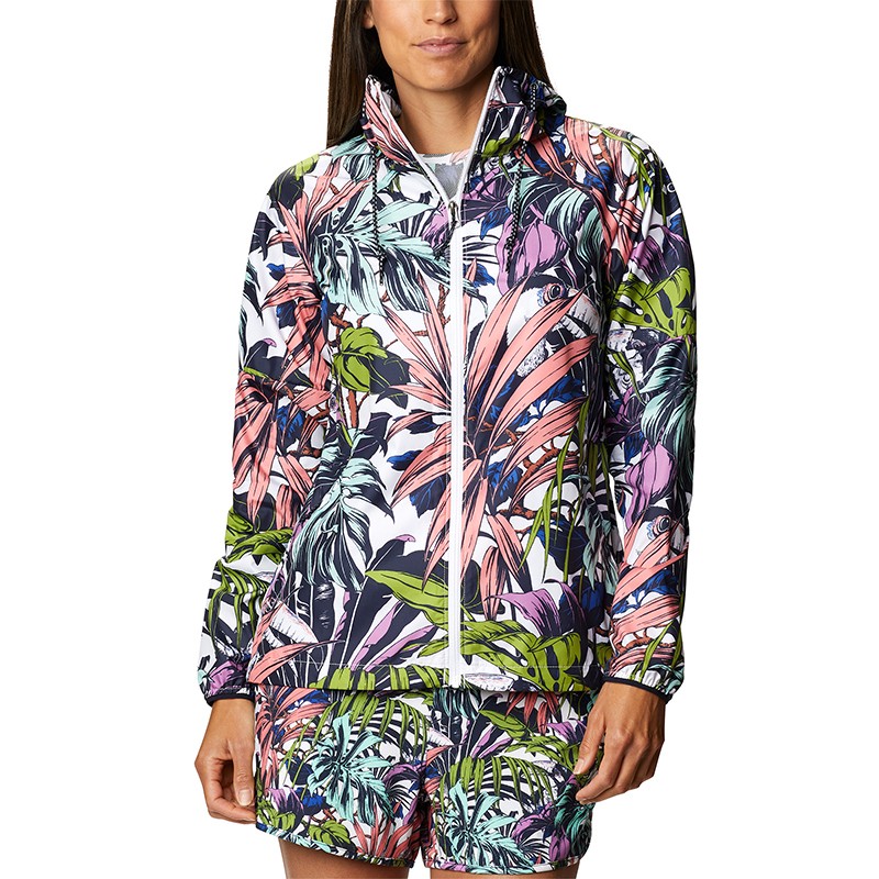 Ветровка женская Columbia Side Hill ™ Printed Windbreaker мультицвет 1886861-100 — фото 1