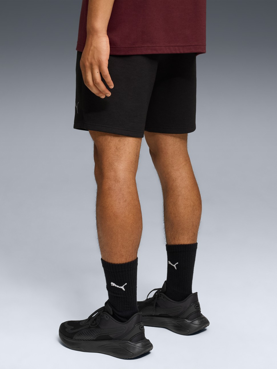 Шорти чоловічі Puma M CLOUDSPUN 7" SHORT чорні 52764401 — фото 3