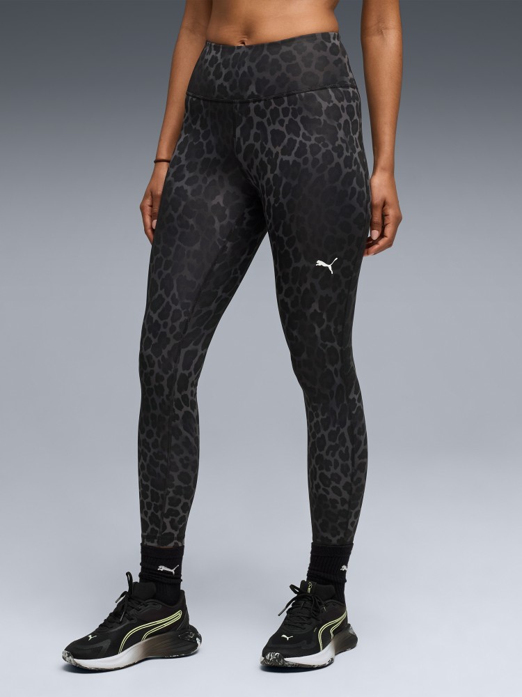 Легінси жіночі Puma W TAD Essential Spotted Haze Tight - HW 7/8 чорні 52851501 изображение 2