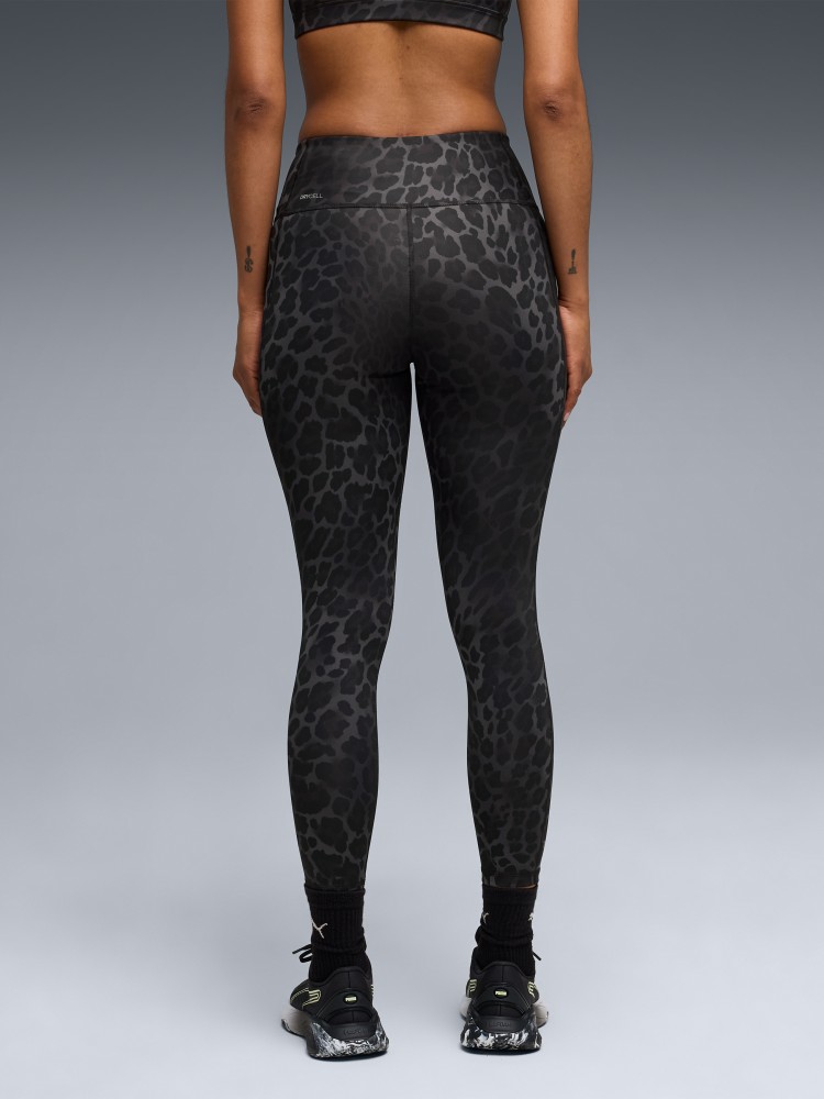 Легінси жіночі Puma W TAD Essential Spotted Haze Tight - HW 7/8 чорні 52851501 изображение 3