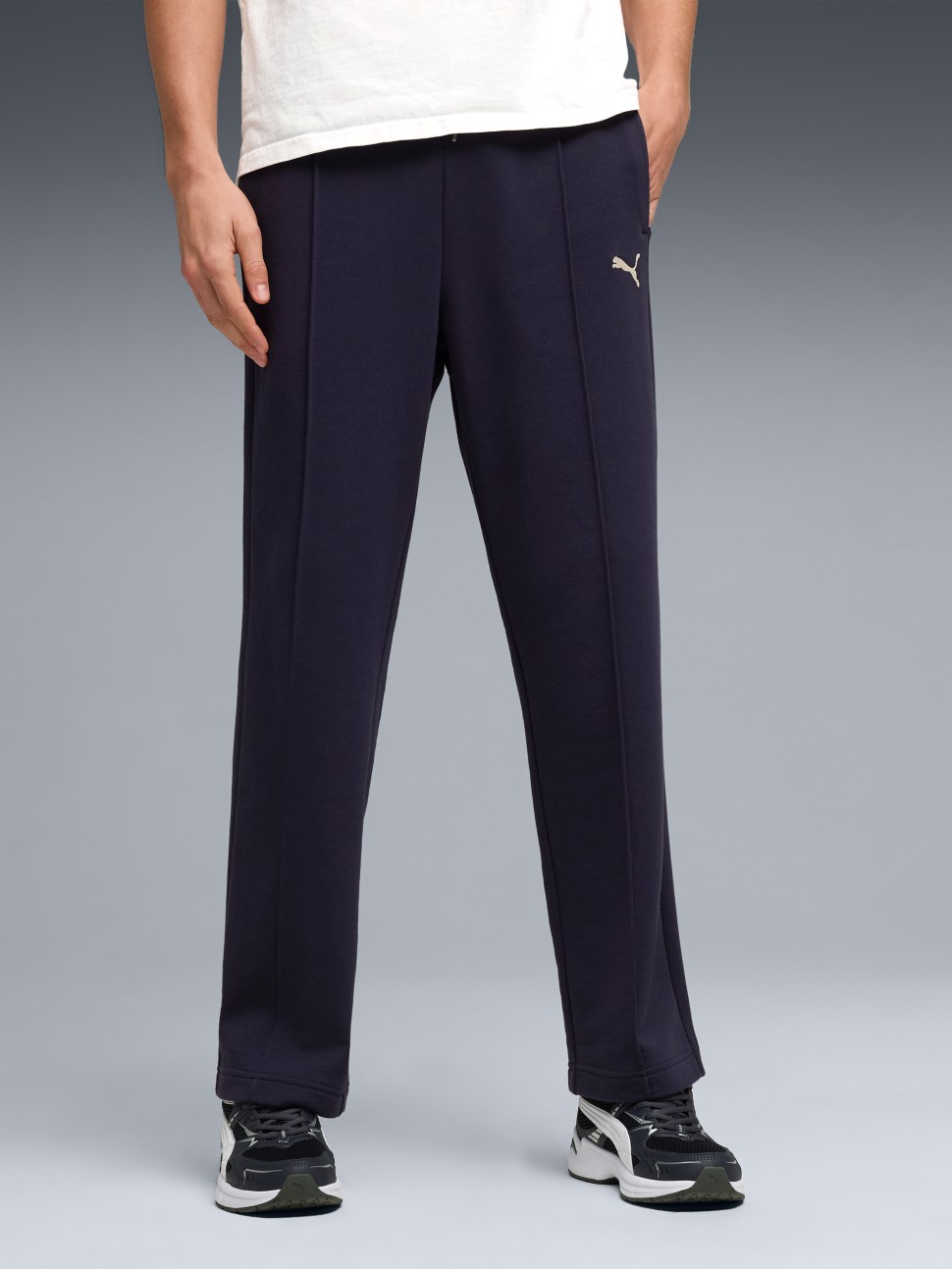 Брюки мужские Puma CLASS Relaxed Pinnacle Track Pants TR темно-синие 69207216 — фото 2