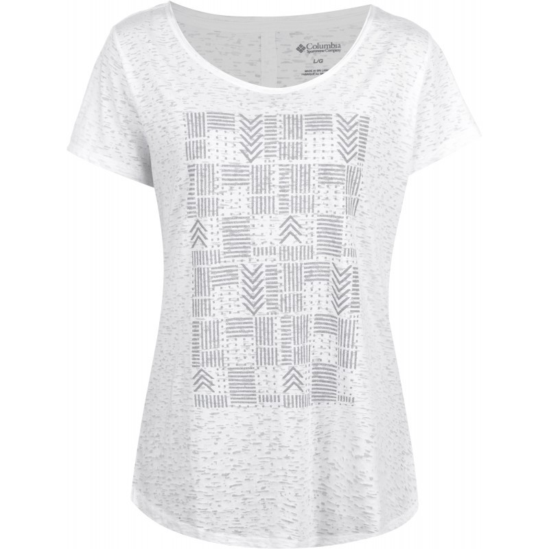 Футболка женская Columbia Elevated™ II Tee белая 1772251-100 изображение 1