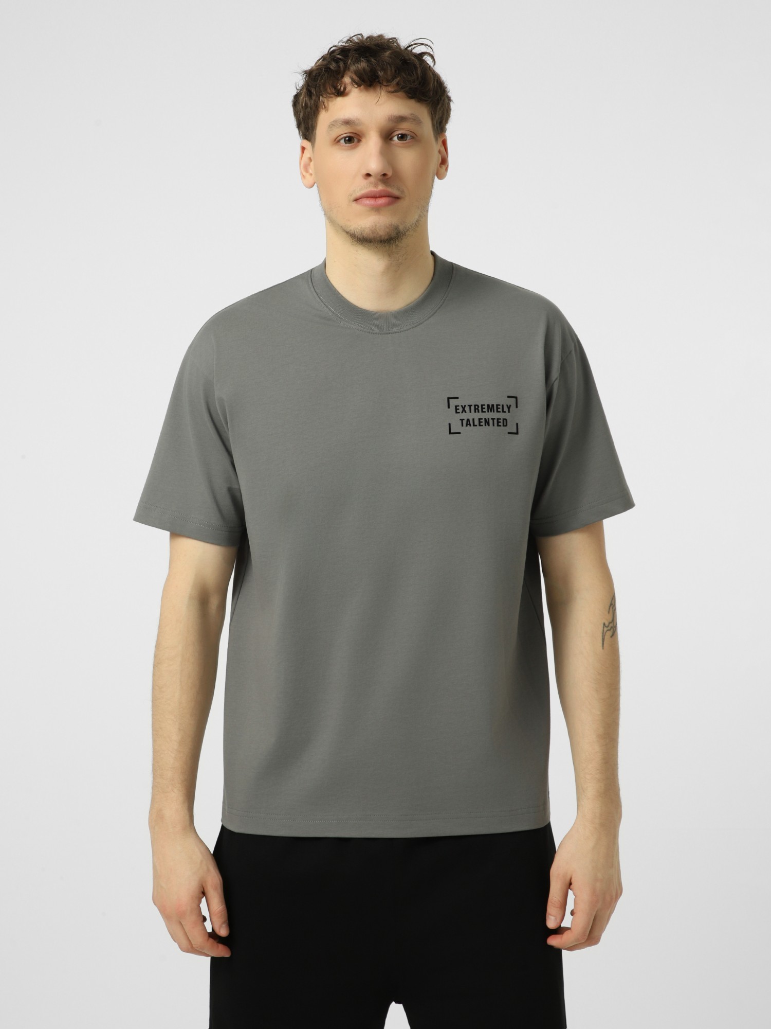 Футболка чоловіча Evoids Maven темно-сіра 622607-020 изображение 2