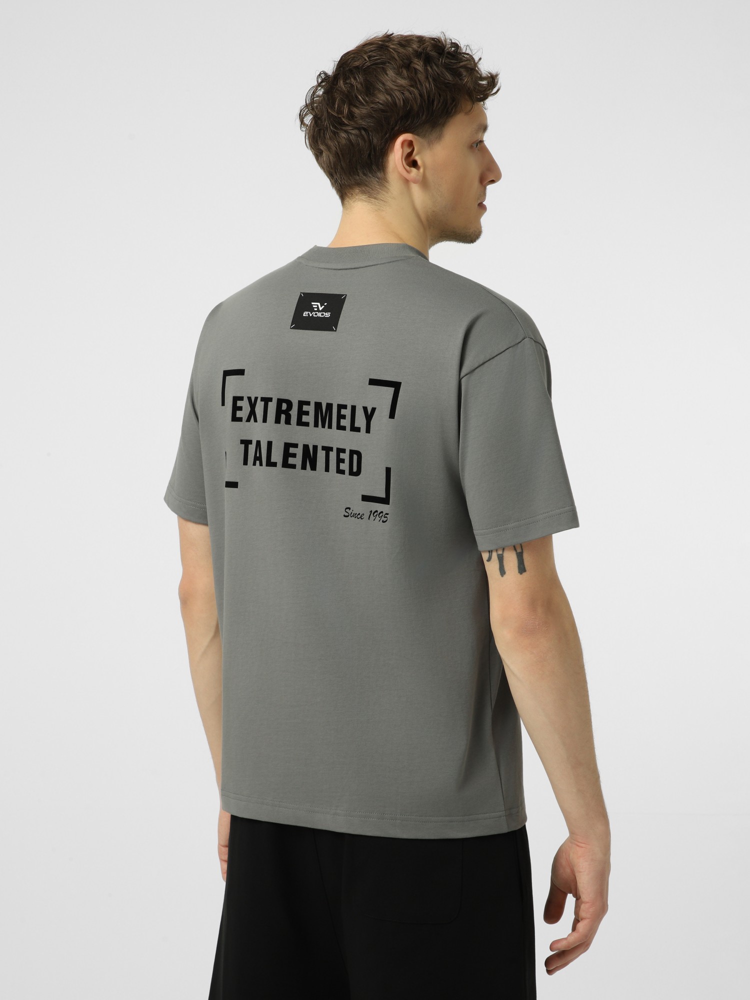 Футболка чоловіча Evoids Maven темно-сіра 622607-020 изображение 3