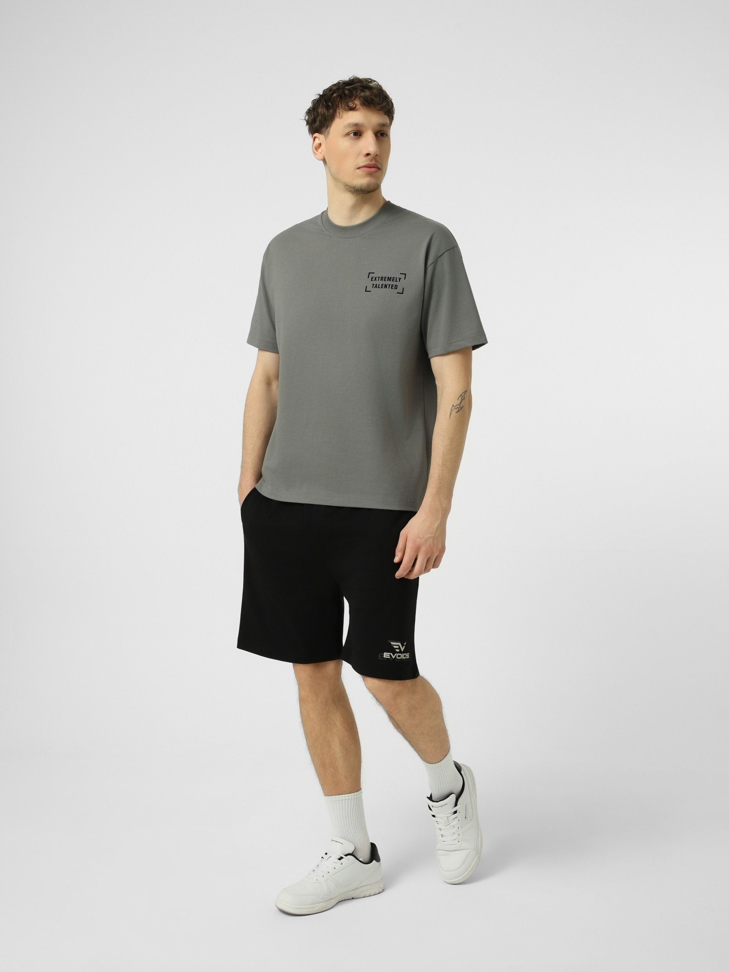Футболка чоловіча Evoids Maven темно-сіра 622607-020 изображение 6