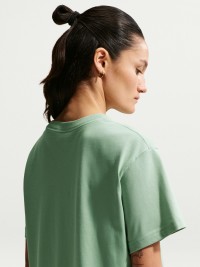 Футболка жіноча Nike W NSW CLASSIC SS TEE зелена IH7601-006 изображение 5