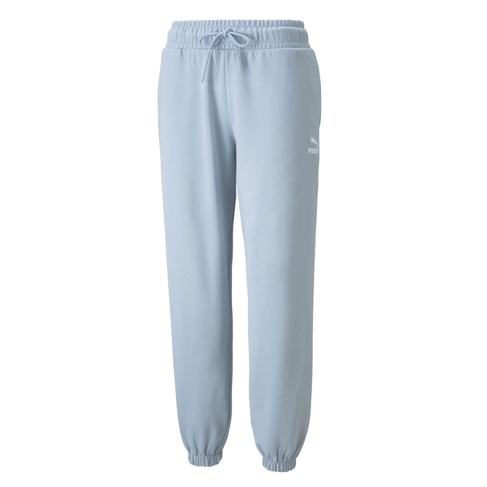 Штани жіночі Puma Classics Relaxed Jogger блакитні 53041661  — фото 1
