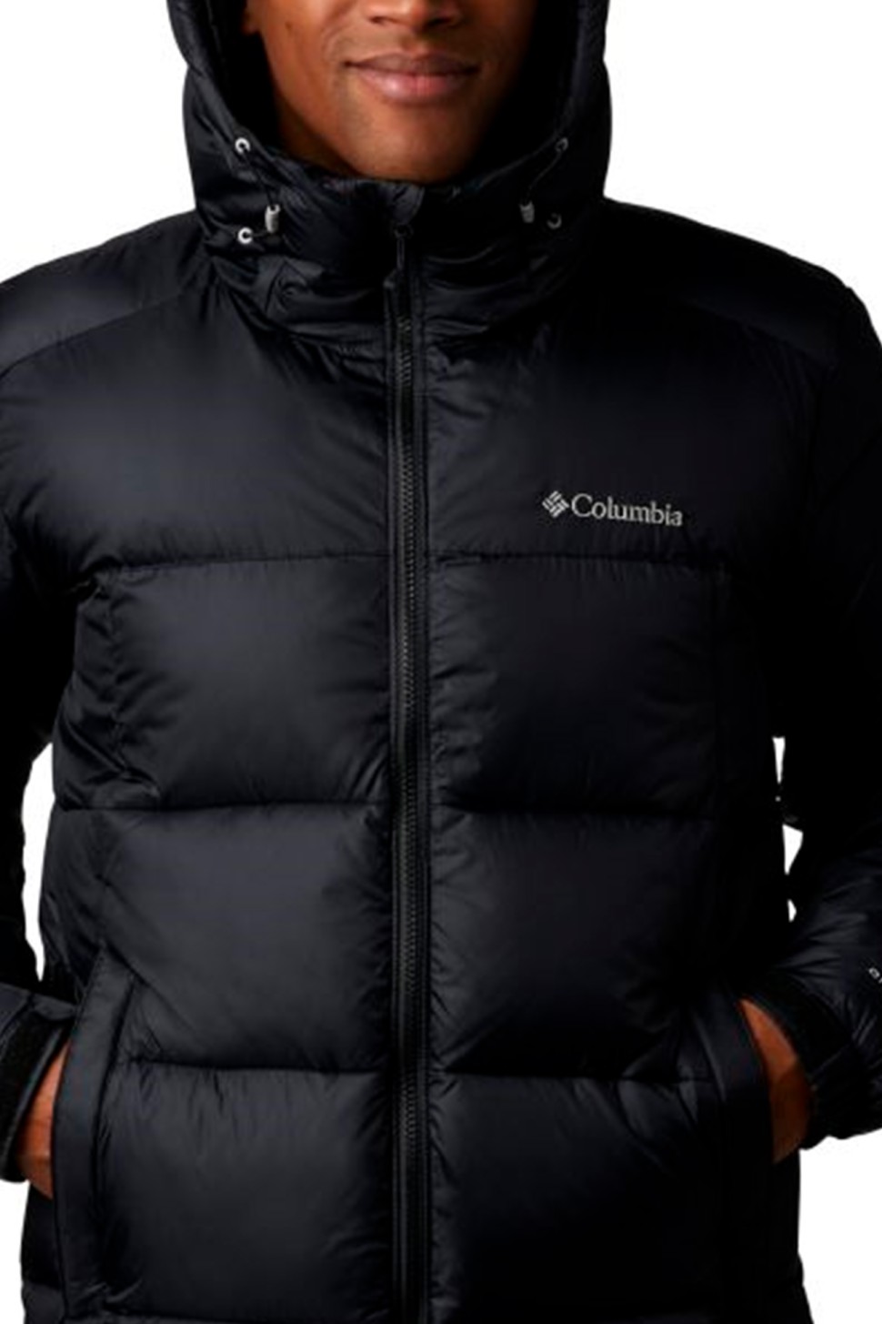 Куртка чоловіча Columbia PIKE LAKE™ HOODED JACKET чорна 1738032-012 — фото 3