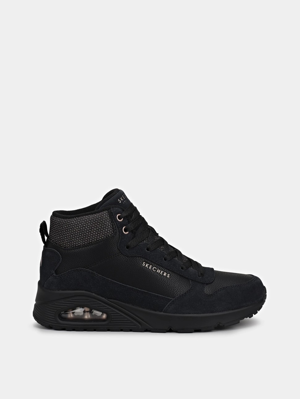 Черевики жіночі Skechers UNO чорні 177181 BBK — фото 2 — Sport City Черевики жіночі Skechers UNO чорні 177181 BBK — фото 2