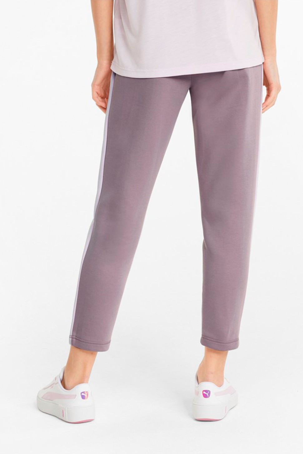Штани жіночі Puma Evostripe Pants рожеві 84707618 — фото 3