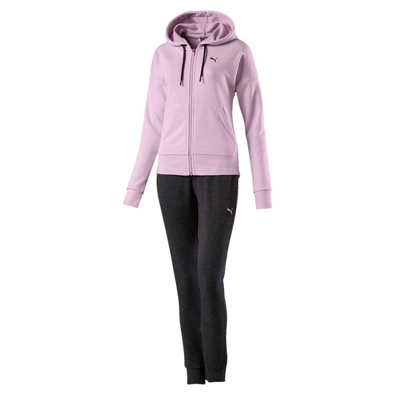 Костюм женский Puma Classic Hd. Sweat Suit фиолетовый 85245546 изображение 1
