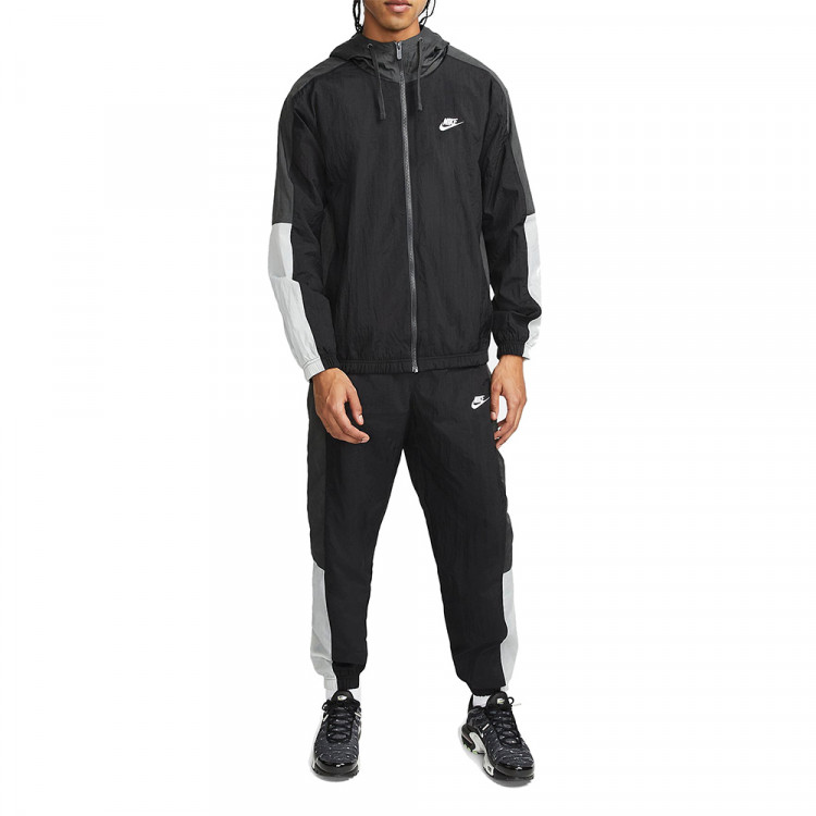 Костюм мужской Nike M Nsw Spe Wvn Hd Trk Suit черный DM6841-010 изображение 1