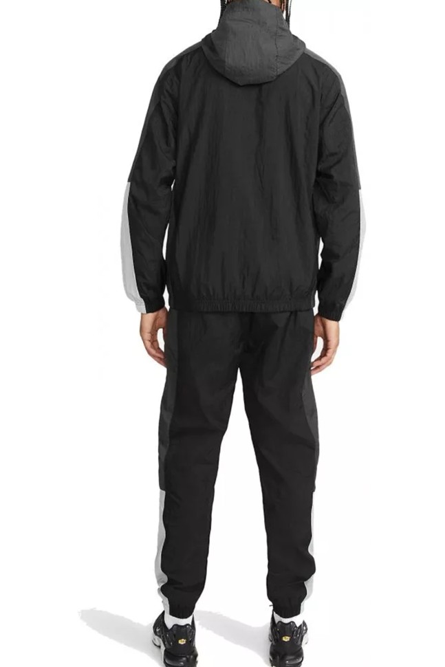 Костюм чоловічий Nike M Nsw Spe Wvn Hd Trk Suit чорний DM6841-010  изображение 3