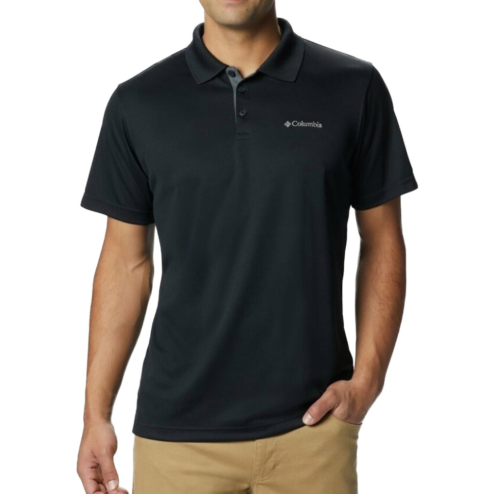 Футболка чоловіча Columbia Utilizer™ Polo чорна 1772055-010 — фото 1