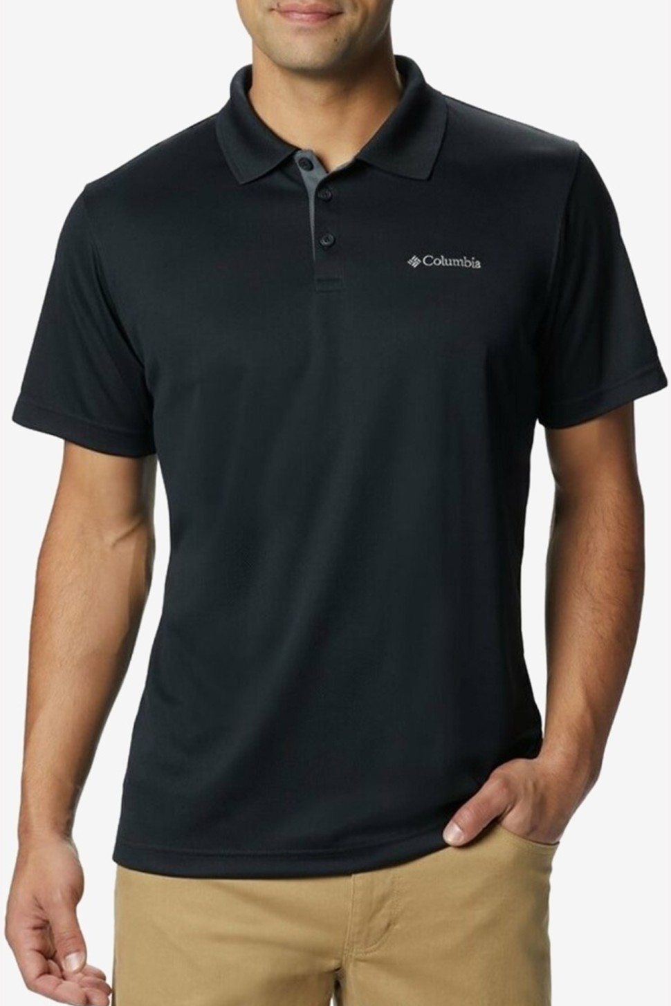 Футболка чоловіча Columbia Utilizer™ Polo чорна 1772055-010 — фото 2