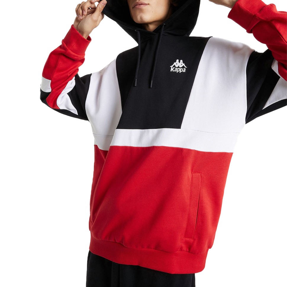 Толстовка мужская Kappa Hoodie  Черный 113350-HB изображение 1