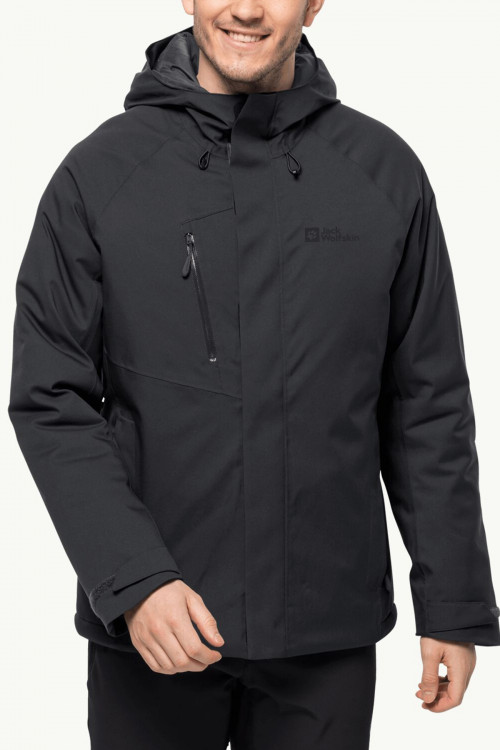 Куртка мужская Jack Wolfskin TROPOSPHERE INS JKT M черная 1115321-6000 изображение 2