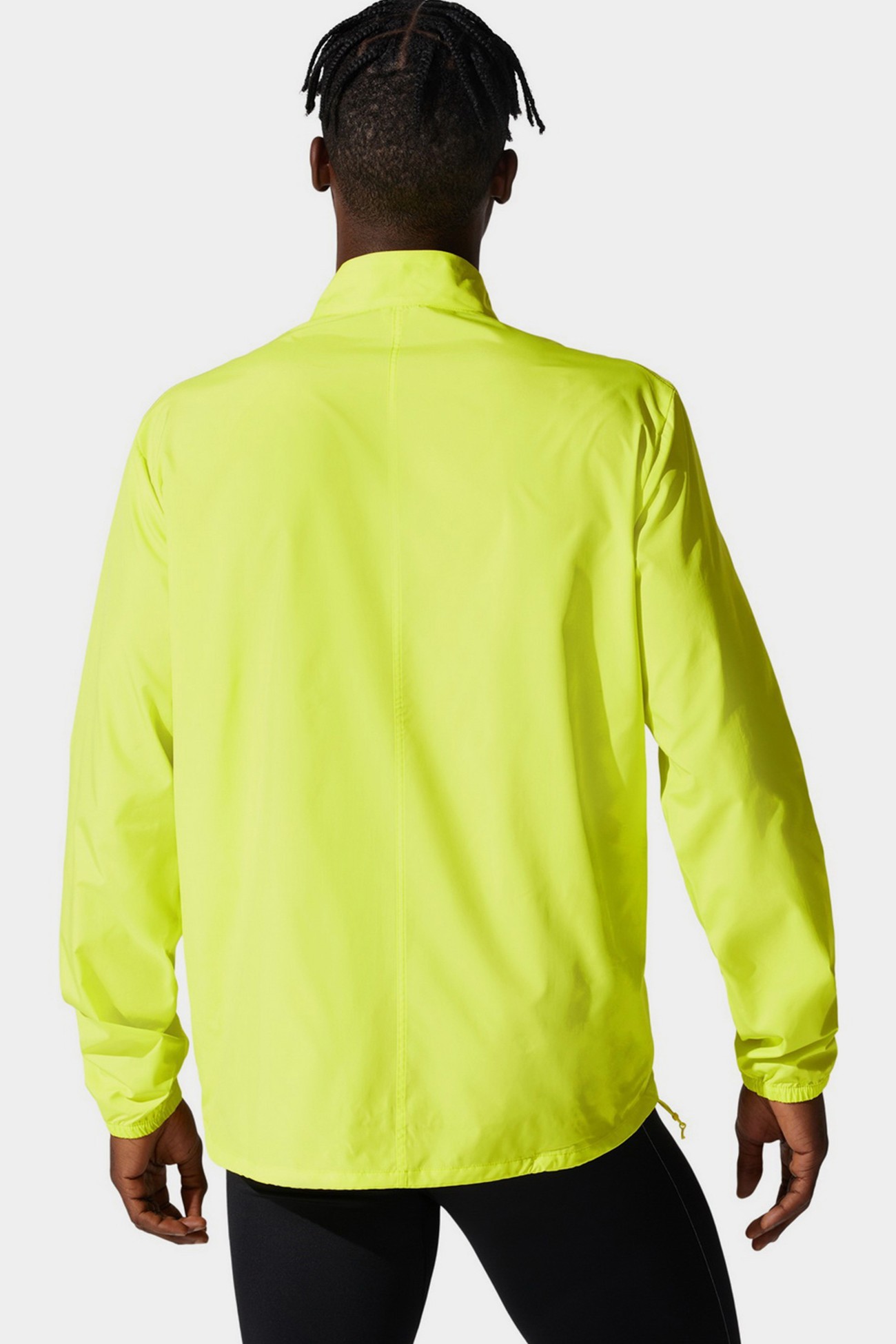 Вітрівка чоловіча Asics CORE JACKET жовта 2011C344-750 изображение 3