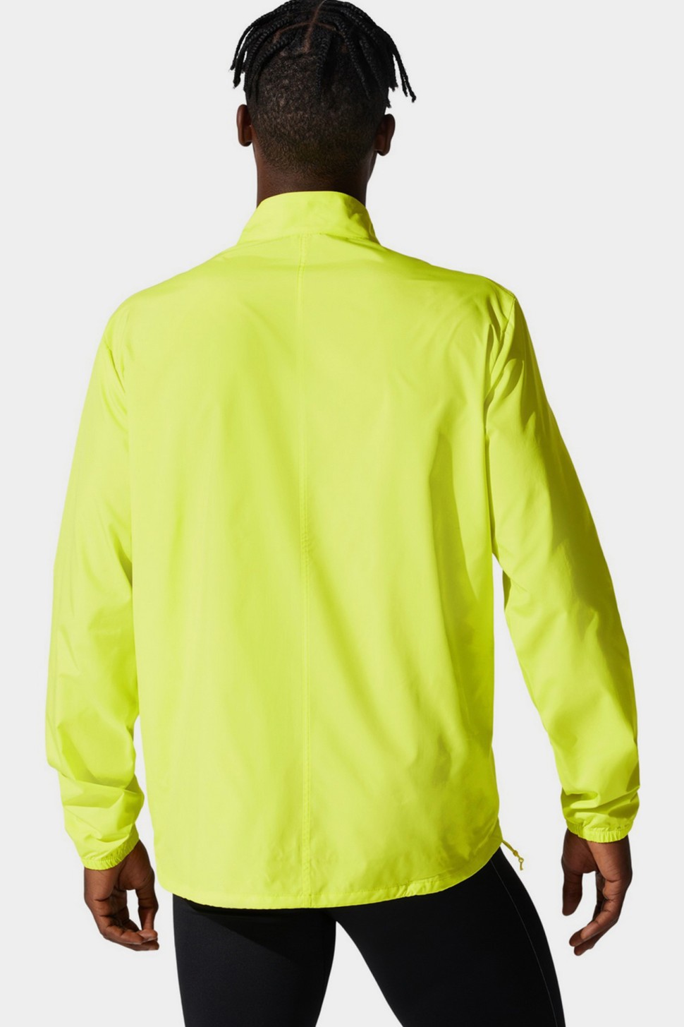 Вітрівка чоловіча Asics CORE JACKET жовта 2011C344-750 — фото 3