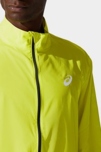 Ветровка мужская Asics CORE JACKET желтая 2011C344-750 изображение 5