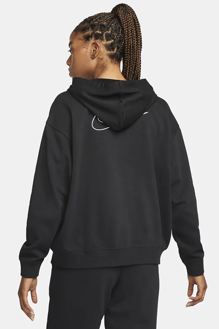 Толстовка женская Nike W NK DF GT FT GX HD FZ HOODIE черная DQ5536-010 изображение 3