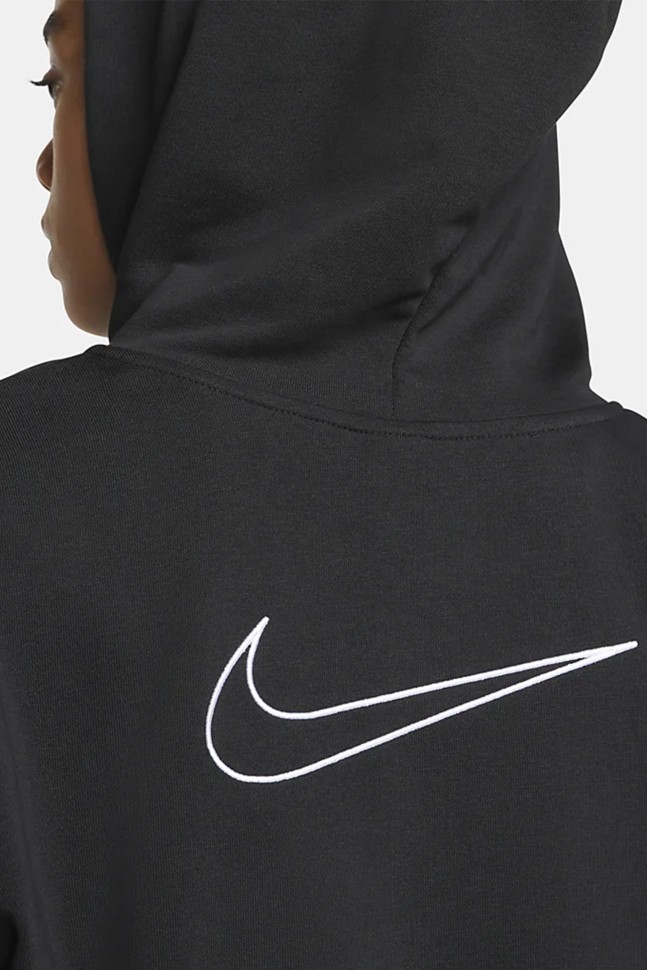 Толстовка женская Nike W NK DF GT FT GX HD FZ HOODIE черная DQ5536-010 изображение 7