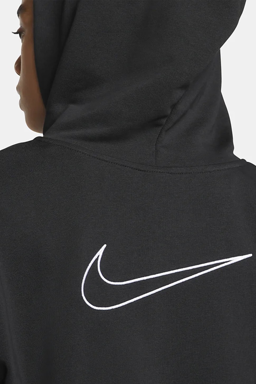 Толстовка жіноча Nike W NK DF GT FT GX HD FZ HOODIE чорна DQ5536-010 — фото 7