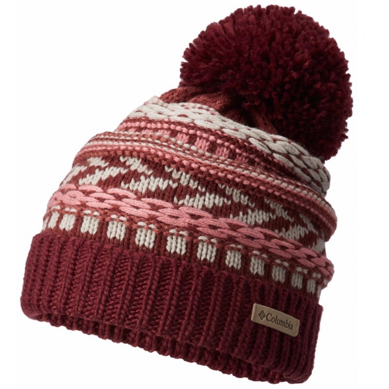 Шапка Columbia Stay Frosty Beanie Hat красная 1749541-670 изображение 1