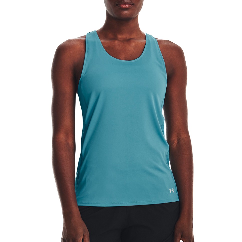 Майка жіноча Under Armour UA Fly By Tank блакитна 1361394-433 изображение 1