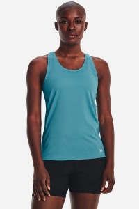Майка жіноча Under Armour UA Fly By Tank блакитна 1361394-433 изображение 2