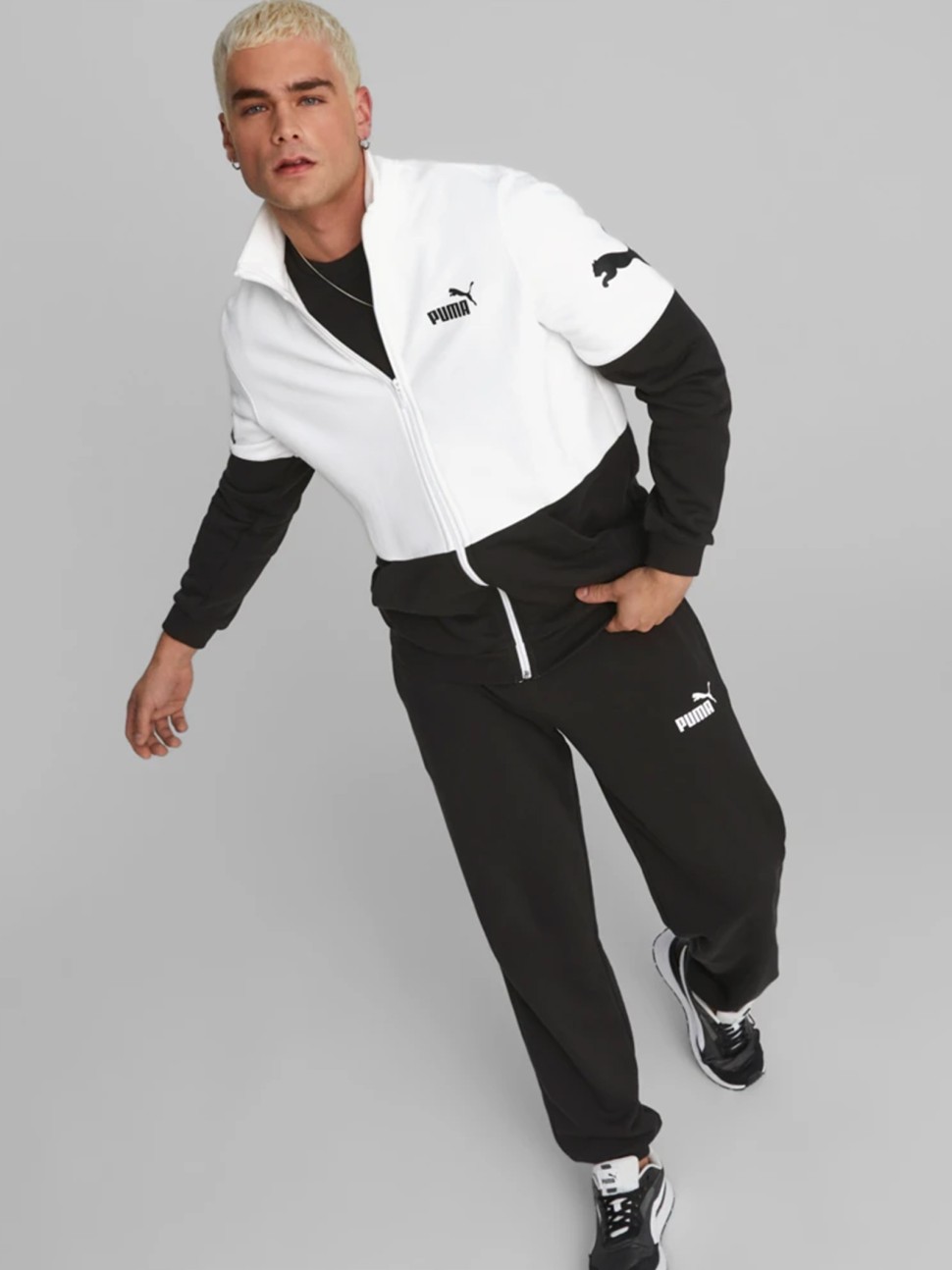 Костюм чоловічий Puma PUMA POWER Sweat Suit TR cl чорний 67331001 — фото 2