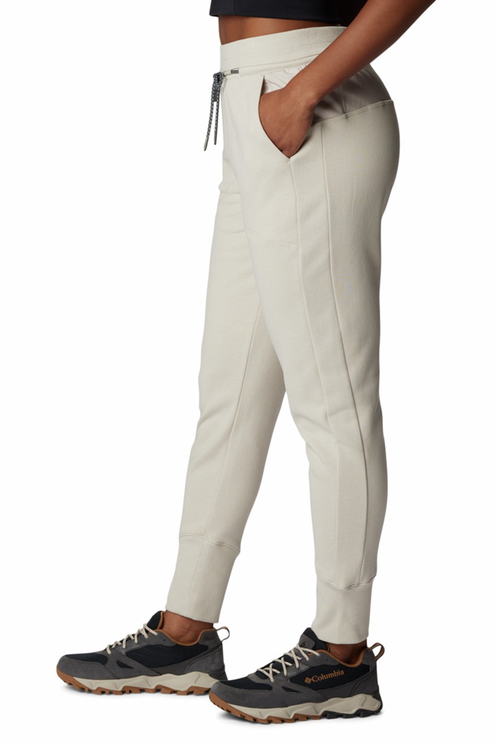 Брюки жіночі Columbia Columbia Lodge™ Knit Jogger бежеві 1908731-278 — фото 3