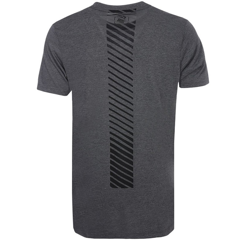 Футболка мужская Asics Graphic SS Top серая 153357-0903 изображение 2