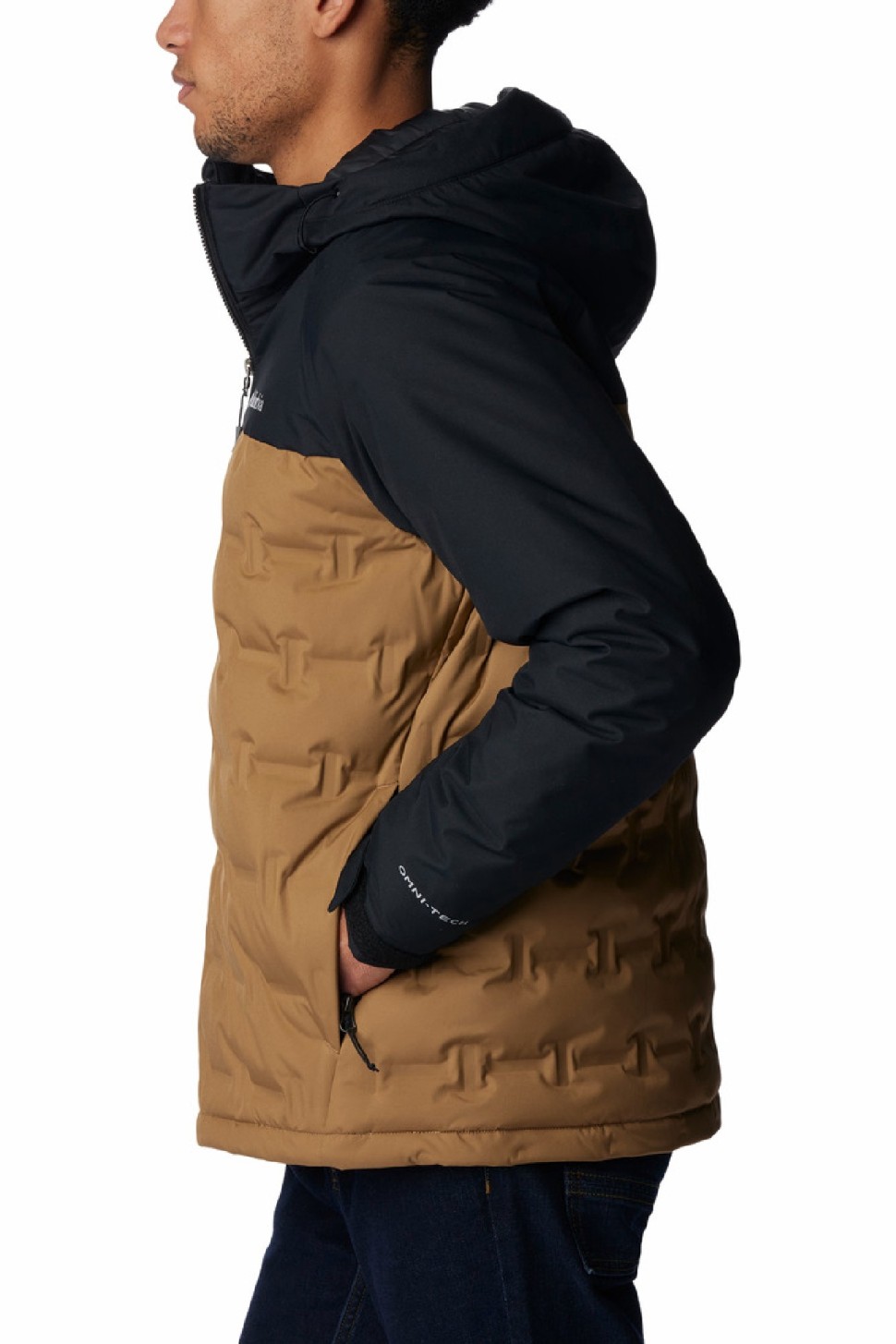Куртка чоловіча Columbia Grand Trek™ II Down Hooded Jacket коричнева 2008291-257 — фото 2