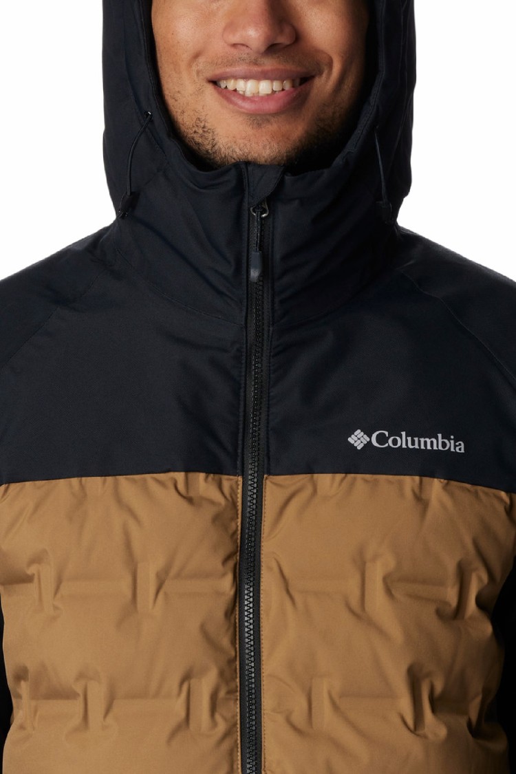 Куртка мужская Columbia Grand Trek™ II Down Hooded Jacket коричневая 2008291-257 изображение 3