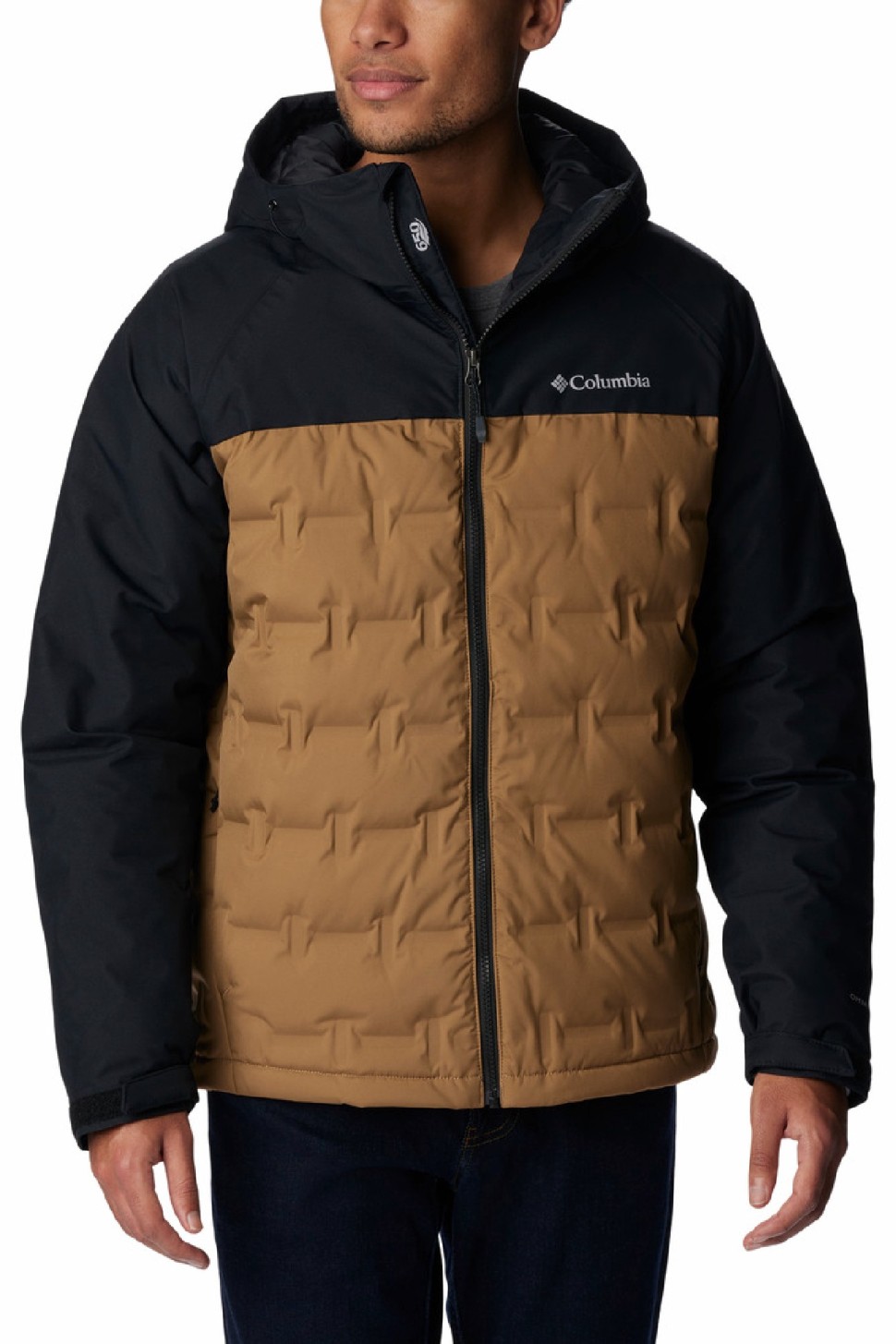 Куртка чоловіча Columbia Grand Trek™ II Down Hooded Jacket коричнева 2008291-257 — фото 9