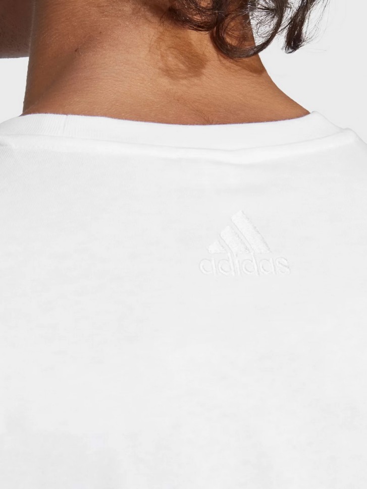 Футболка мужская Adidas M BL SJ T белая IC9349 изображение 5