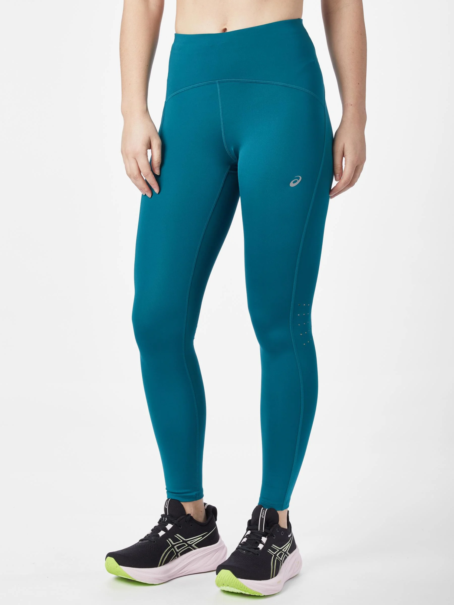 Леггинсы женские Asics ROAD HIGH WAIST TIGHT зеленые 2012C968-301 изображение 3