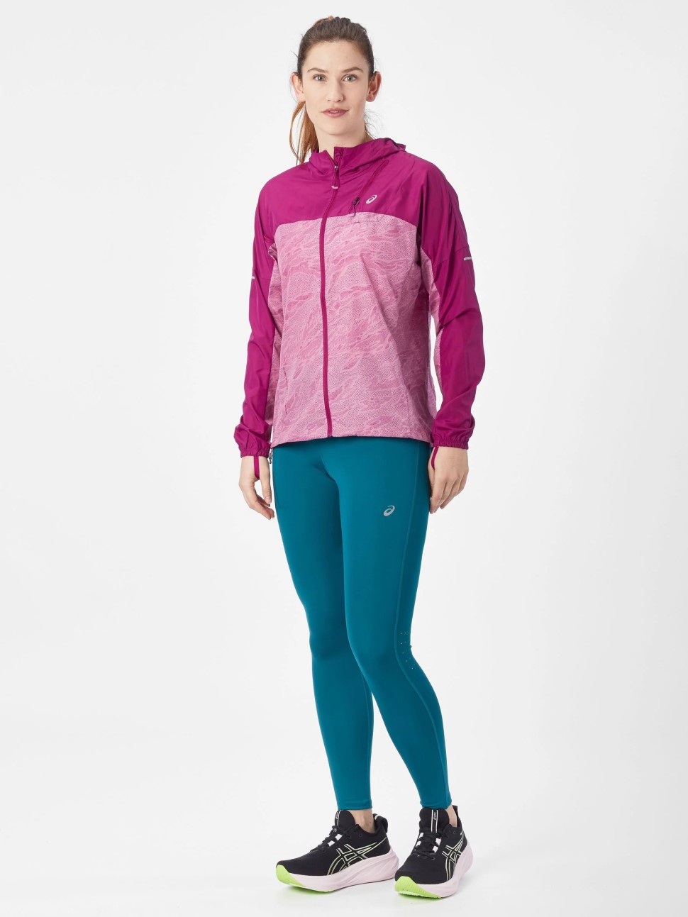 Легінси жіночі Asics ROAD HIGH WAIST TIGHT зелені 2012C968-301 — фото 5