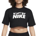Футболка женская Nike W NSW CROP TEE GLS черная FZ4635-010