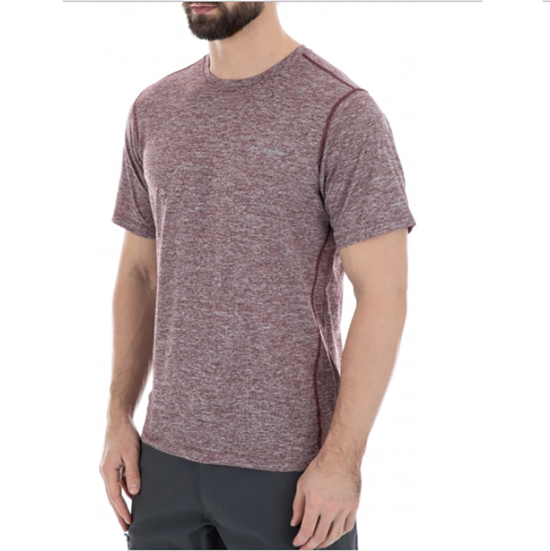 Футболка чоловіча Columbia Deschutes Runner ™ Short Sleeve Shirt рожева 1711781-615 изображение 3