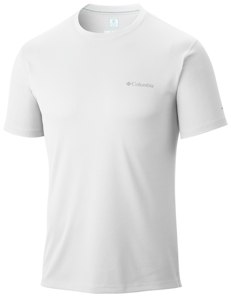 Футболка чоловіча Columbia ZERO RULES™ SHORT SLEEVE SHIRT біла 1533313-100 изображение 2