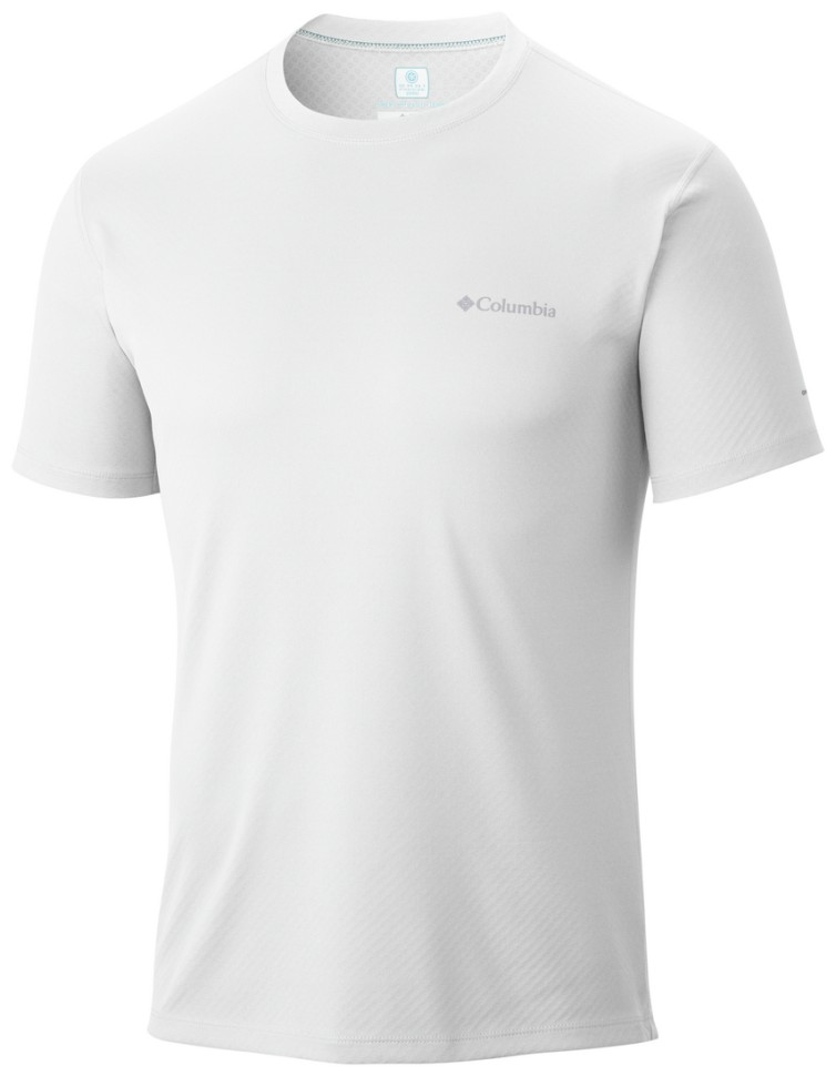 Футболка чоловіча Columbia ZERO RULES™ SHORT SLEEVE SHIRT біла 1533313-100 изображение 2