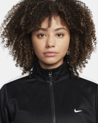 Толстовка женская Nike W NSW PK JKT SW черная FZ7280-010 изображение 4