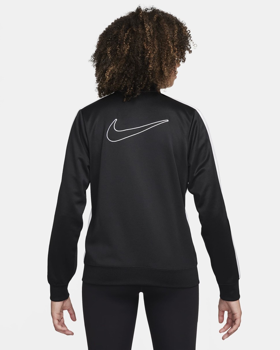 Толстовка жіноча Nike W NSW PK JKT SW чорна FZ7280-010 — фото 3