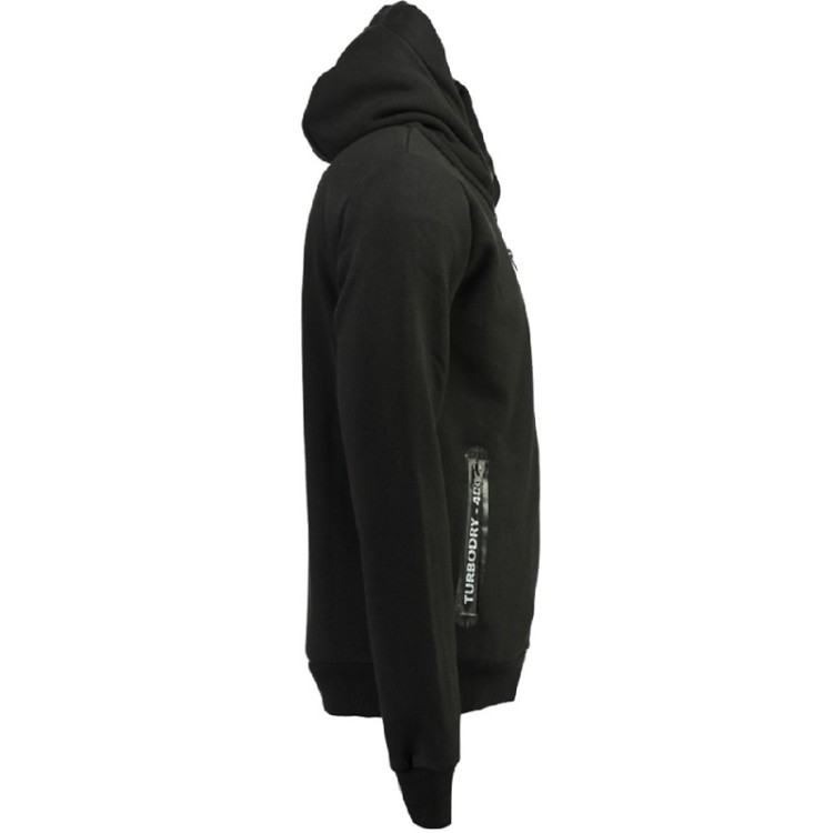 Толстовка мужская Geographical Norway черная SQ401H-010 изображение 3
