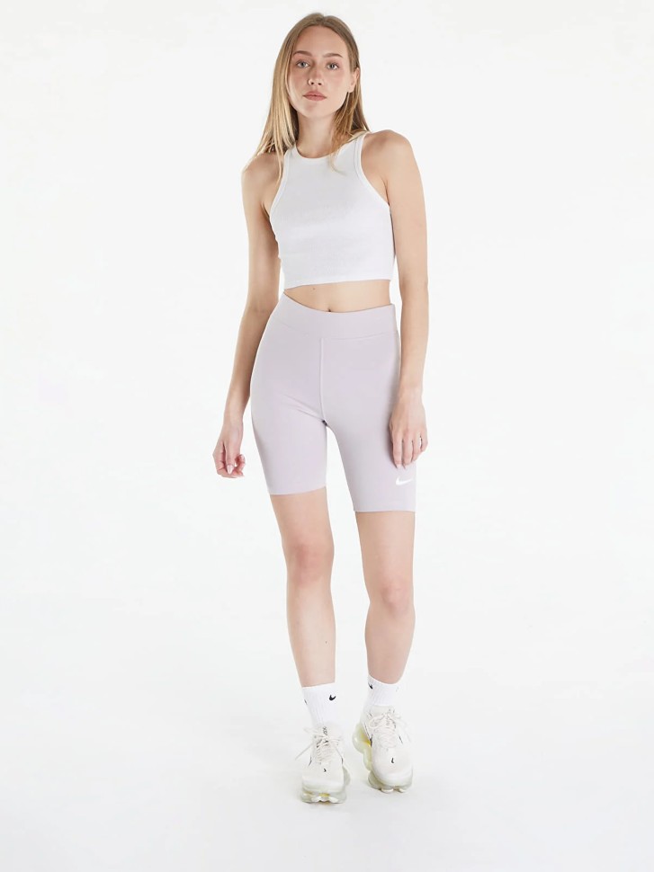 Шорти жіночі Nike W NSW NK CLSC HR 8IN SHORT бежеві DV7797-019 изображение 5