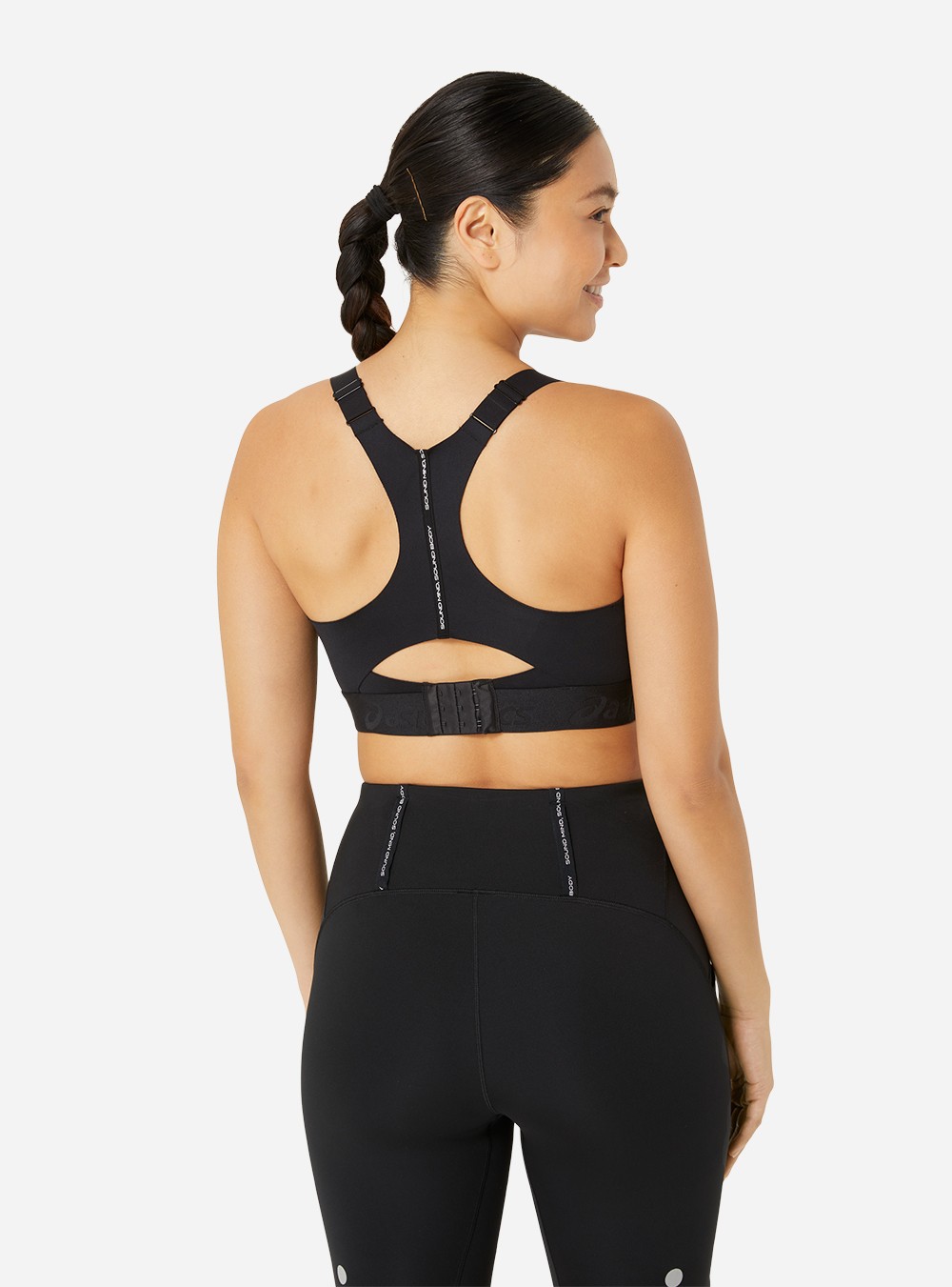 Бра женский Asics ROAD COMBINATION BRA черный 2012C996-001 изображение 3