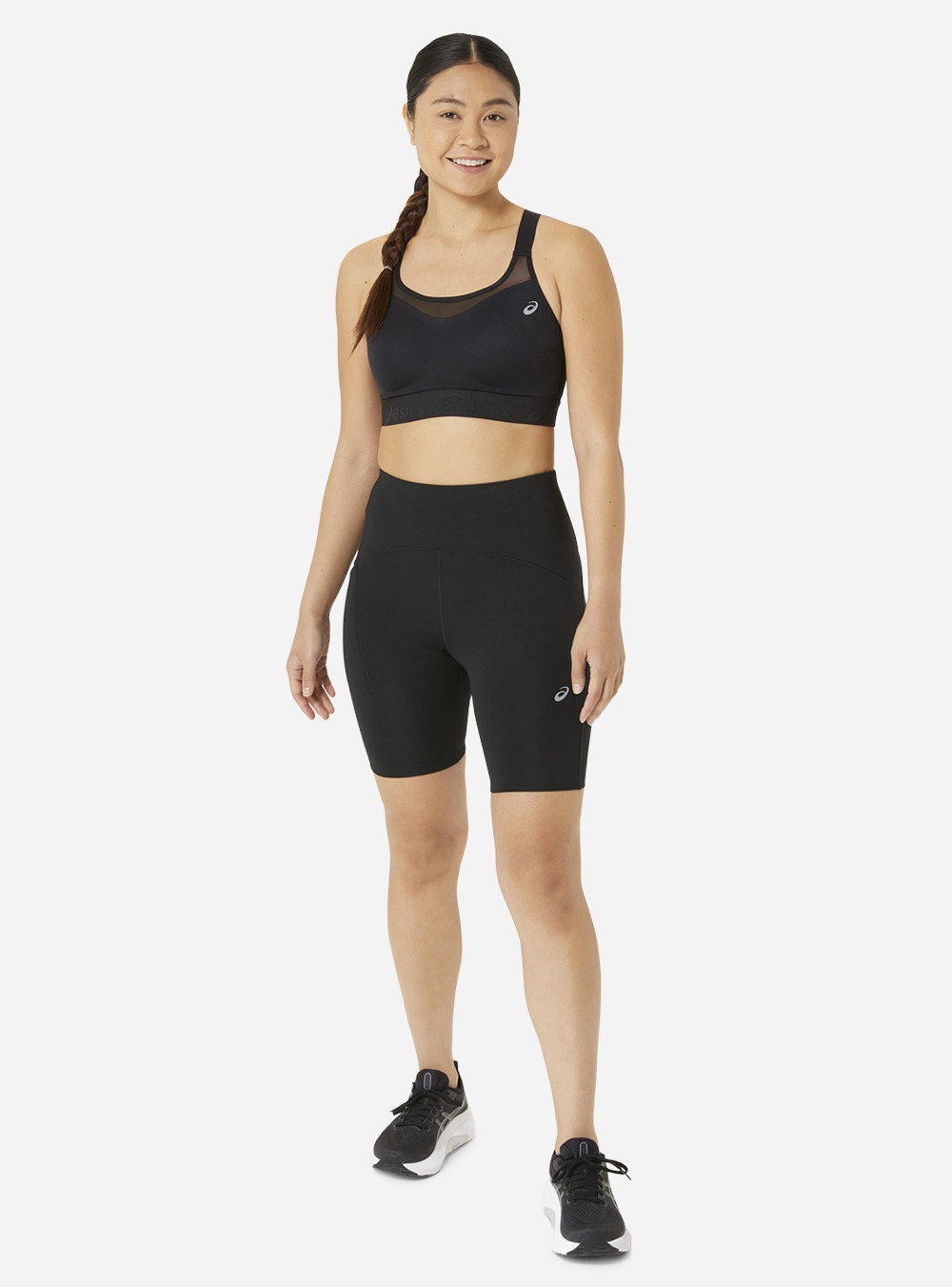 Бра женский Asics ROAD COMBINATION BRA черный 2012C996-001 изображение 5